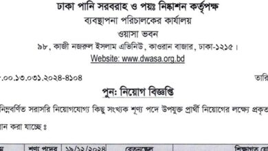 Dhaka Water Supply and Sewerage Authority -WASA