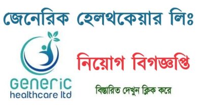 Generic Healthcare Ltd Job Circular