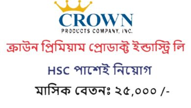 Crown Premium Product Industry Ltd