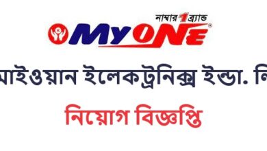 Myone Electronics Industries Ltd Job Circular