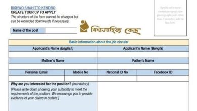 Bishwo Shahitto Kendro (BSK) Job Circular 2024