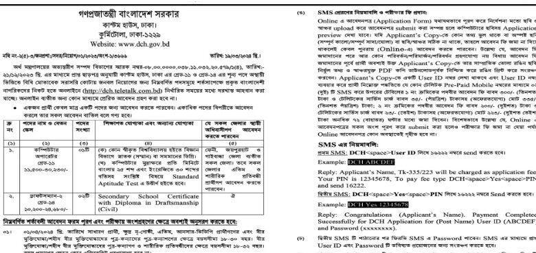 Bangladesh Customs Jobs Circular