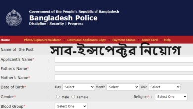 Bangladesh Police Job Circular 2024