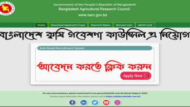 Bangladesh Agricultural Research Council Job Circular