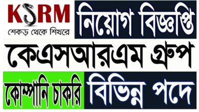 KSRM Group of Industries Job Circular 2024