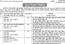 Department of Livestock published a Job Circular