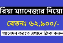 Area Manager Jobs Circular