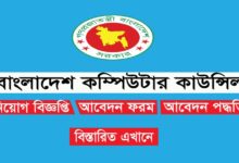 Bangladesh Computer Council (BCC) Job Circular