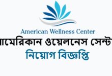 American Wellness Center Job Circular