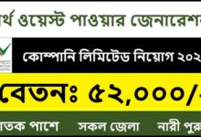 North-West Power Generation Company Limited Job Circular