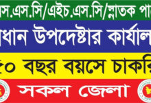 Office of the Chief Adviser Job Circular