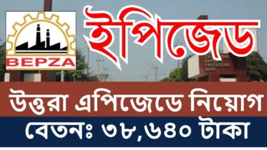 Uttara EPZ Job Circular