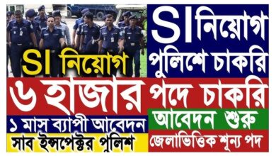 Bangladesh Police SI Job Circular 2024