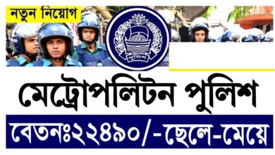 Dhaka Metropolitan Police Job Circular 2024: