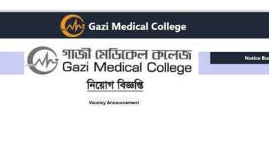 Gazi Medical College Job Circular 2024