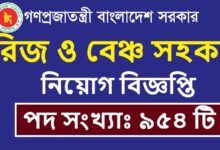 Khariz Assistant and Bench Assistant Job Circular