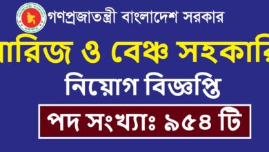 Khariz Assistant and Bench Assistant Job Circular