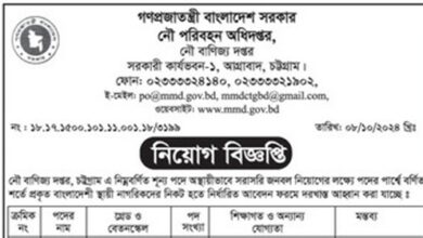 Mercantile Marine Department Job Circular 2024