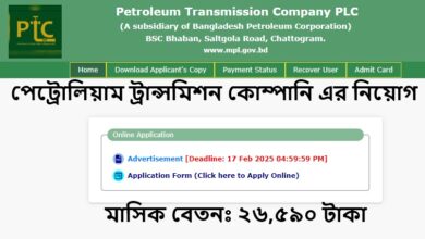 Petroleum Transmission Company Job Circular 2025