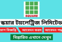 SQUARE Toiletries Ltd. Job Circular