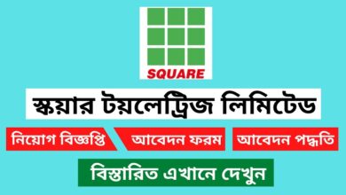 SQUARE Toiletries Ltd. Job Circular