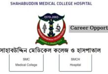 Shahabuddin Medical College and Hospital (SMCH) Job Circular 2024