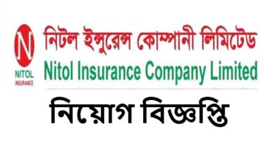 Nitol Insurance Company Limited Job Circular